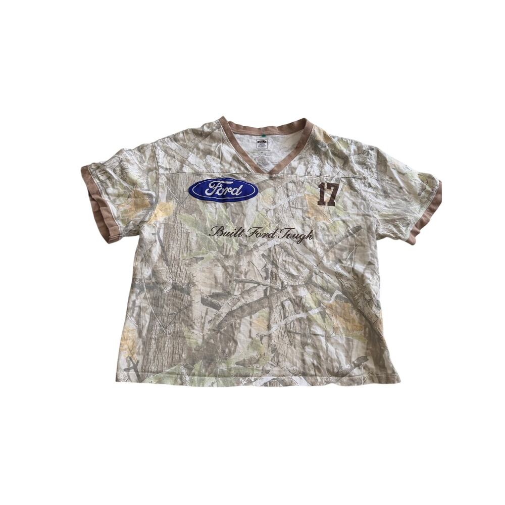 Ford Bronco Women's Camo Oversized Short Sleeve Graphic T-Shirt - Picture 2 of 8